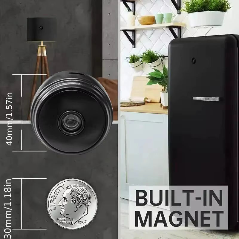 A9 Mini Wireless Security Camera – 1080P HD Smart WiFi CCTV Camera – Indoor & Outdoor Surveillance