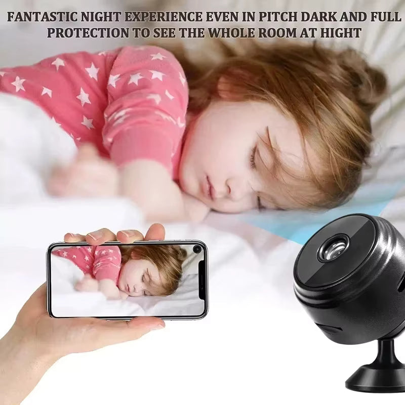 A9 Mini Wireless Security Camera – 1080P HD Smart WiFi CCTV Camera – Indoor & Outdoor Surveillance